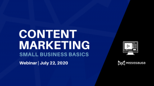 Content Marketing 101 – Webinar, Jul 22