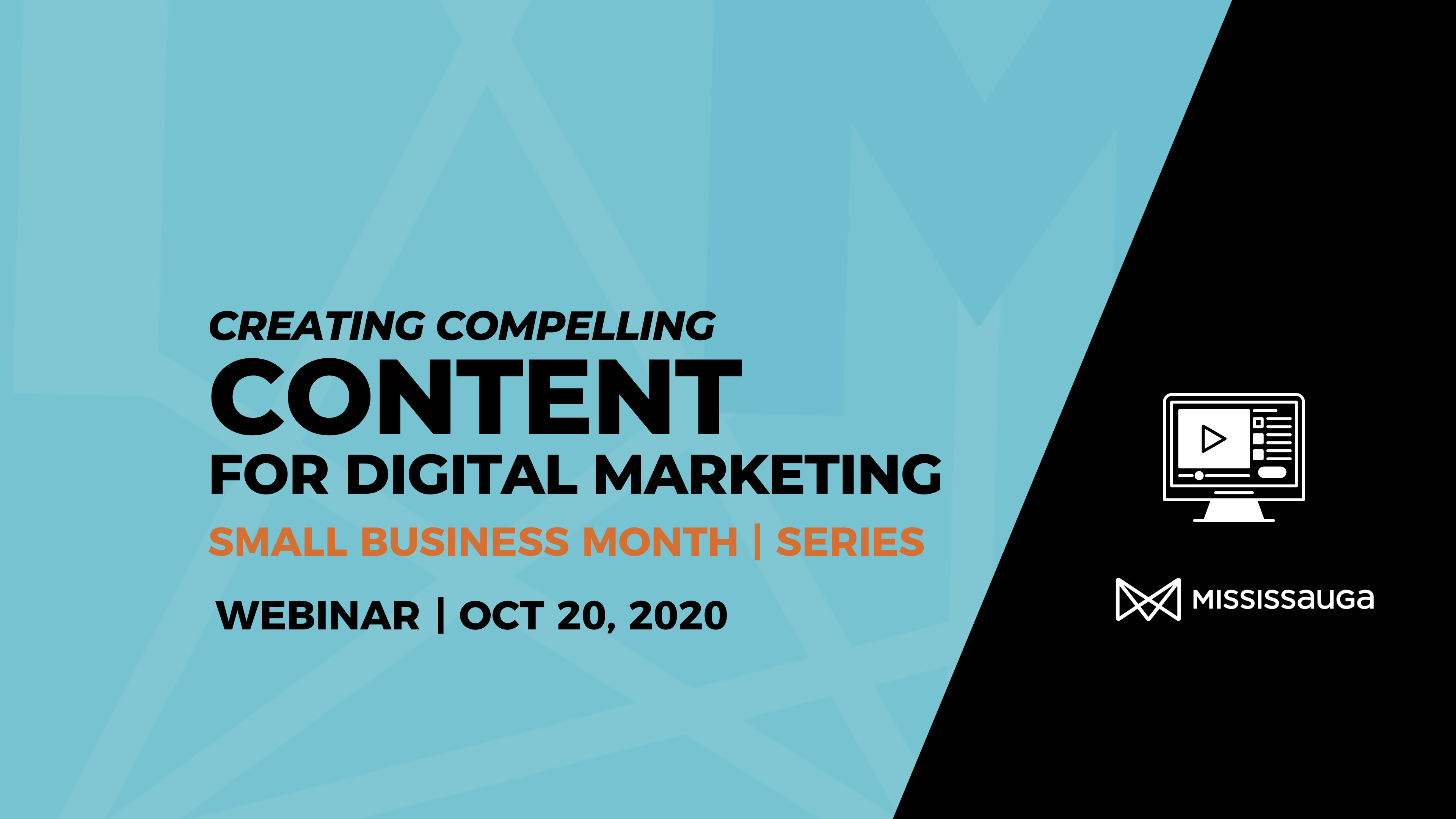 Create Compelling Content for Digital Marketing – Webinar, Oct 20