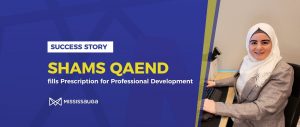 Shams Qaend fills Prescription for Professional Development