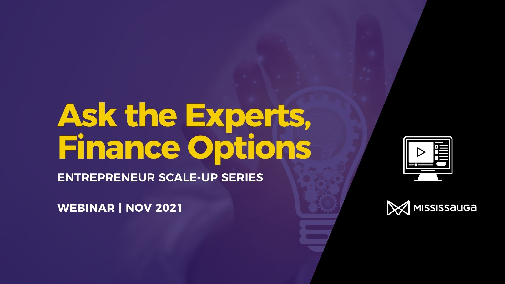 You are currently viewing Scale-Up Ask the Experts, Finance Options – Webinar Nov 4