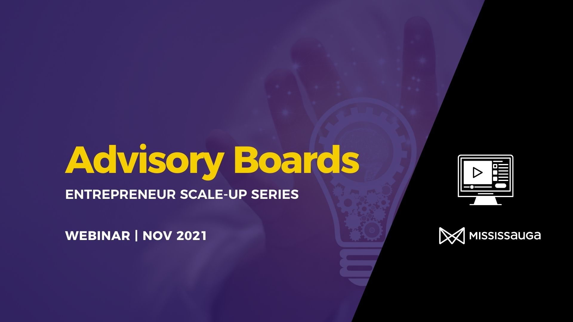 Scale-Up Advisory Boards – Webinar Nov 9